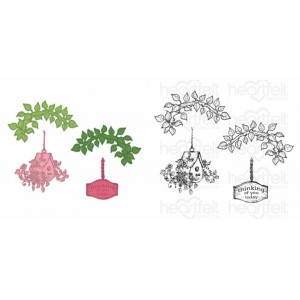 Heartfelt Creations HCD1-7231 / HCPC3867 - Cherry Blossom Retreat