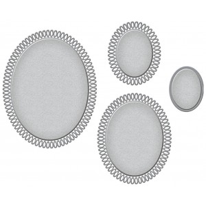 Spellbinders S5433 - Picot Petite Ovals