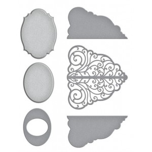 Spellbinders S41072 - Bed of Lace