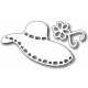 Frantic Stamper FRA-Die-09562 - Lady's Hat