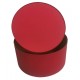 Каширана Кръгла Кутия - Червена