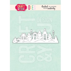Craft and You CW374 - Village Border