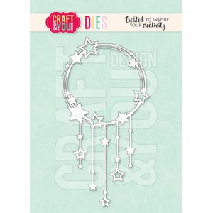 Craft and You CW373 - Starry Wreath