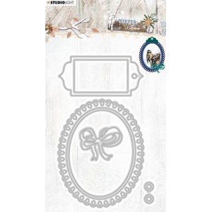 StudioLight STENCILWC327 - Winter Charms
