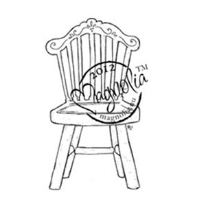 Magnolia DooHickeys 515020-1 / Гумен печат - Old Swedish Chair