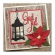 CraftEmotions 115633/0432 - Poinsettia