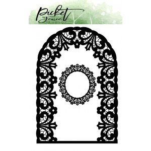 Picket Fence Studios PFSD-216 - Lattice Arch Cover Plate