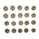 Rayher Hobby 5610000 - Wooden Buttons