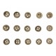 Rayher Hobby 5610100 - Wooden Buttons