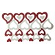 Rayher Hobby 8827000 - Wooden Pieces Heart