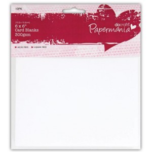 Papermania PMA 151603 Cards & Envelopes - White