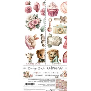 Craft O'Clock CC-C83-BGU-13 6'x12' - Baby Girl Universe