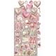 Craft O'Clock CC-C83-BGU-13 6'x12' - Baby Girl Universe
