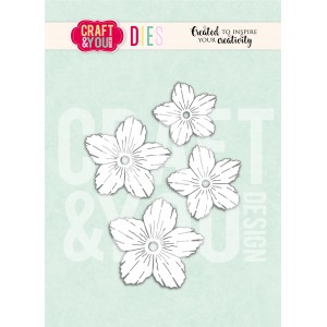 Craft and You CW403 - Garden Flower 1 by Gosia
