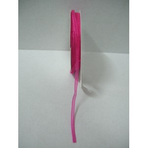 Наситено розова панделка органза - 3мм