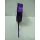 Тъмно лилава панделка сатен на метър - 3мм