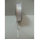 Бяла панделка сатен на метър - 3мм