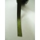Зелена маслина панделка сатен на метър - 7мм