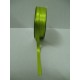 Зелена ябълка панделка сатен на метър - 7мм