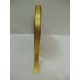 Златисто жълта панделка сатен на метър - 10мм