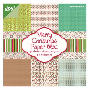 Joy Crafts 6011/0018 - Блокче дизайнерска хартия - Christmas Nr.2