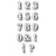 Memory Box - Classic Number Set
