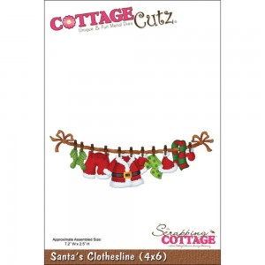 Cottage Cutz CC026 - Santa's Clothesline (4x6)