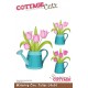 Cottage Cutz - Watering Can With Tulips