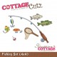 Cottage Cutz - Fishing Set Shape