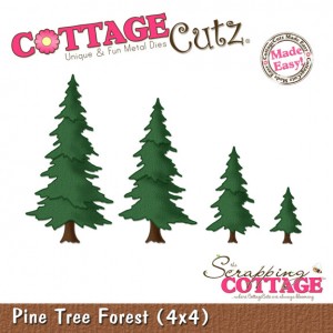 Cottage Cutz CC145 - Pine Tree Forest (4x4)