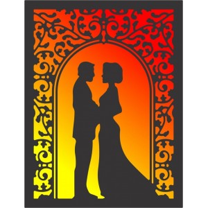 Cheery Lynn Designs FRM138 - Wedding Vows