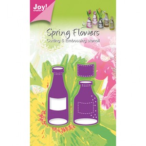 Joy crafts 6002/0345 - Две бутилки и етикет