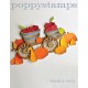 Poppystamps 1109 - Gourds and Pumpkins