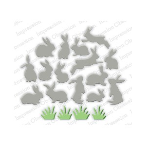 Impression Obsession DIE269-N - Mini Bunnies