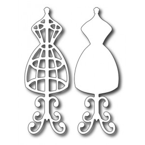 Frantic Stamper FRA-Die-09035 - Vintage Dress Forms