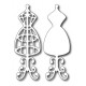 Frantic Stamper FRA-Die-09035 - Vintage Dress Forms