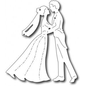 Frantic Stamper FRA-Die-09311 - With This Kiss Couple