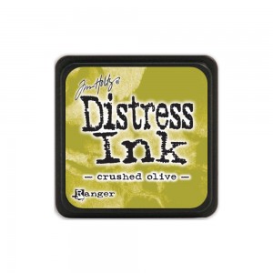 Tim Holtz 39914 - Distress Mini Ink Pad - Crushed Olive