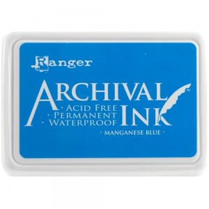 Archival Ink Pad AIP30454 - Manganese Blue