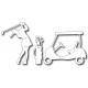 Frantic Stamper FRA-Die-09203 - Golf Companion
