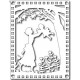 Frantic Stamper FRA-Die-09221 - Mother & Child Card Panel
