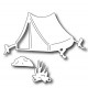 Frantic Stamper FRA-Die-09176 - Campsite