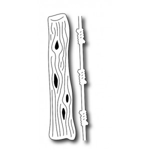 Frantic Stamper FRA-Die-09122 - Barbed Wire Fence