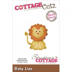 Cottage Cutz CC008 - Baby Lion