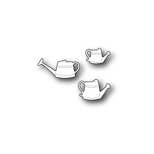 Poppystamps 1145 - Greenhouse Watering Cans
