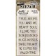 Tim Holtz Layered Stencil THS033 - Valentine