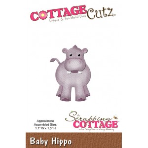 Cottage Cutz CC006 - Baby Hippo