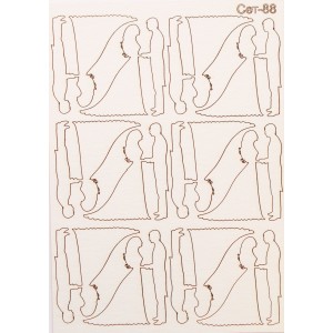 СЕТ088 / A5 - Комплект с елементи от бирен картон