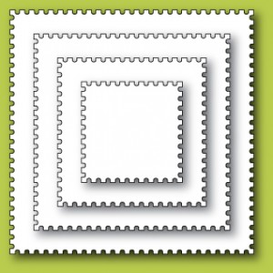Memory Box 30049 - Postage Square Layers