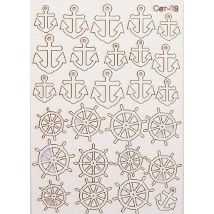 СЕТ089 / A5 - Комплект с елементи от бирен картон